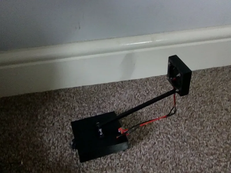 40mm pc fan kitchen extractor
