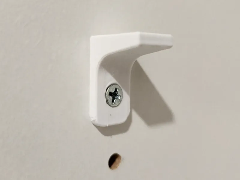 5mm Shelf Holder Pins with #6 Screw Reinforcement 