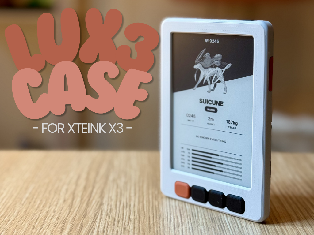 LUX3 Case for XTEINK X3 Reader - 1