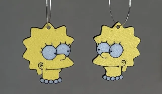 Lisa Simpson Earrings