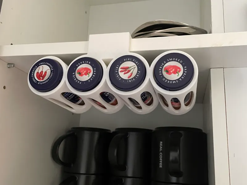 Spice Rack for kitchen cabinet