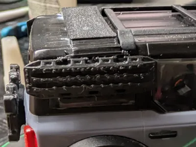 Rear Rack with trac boards