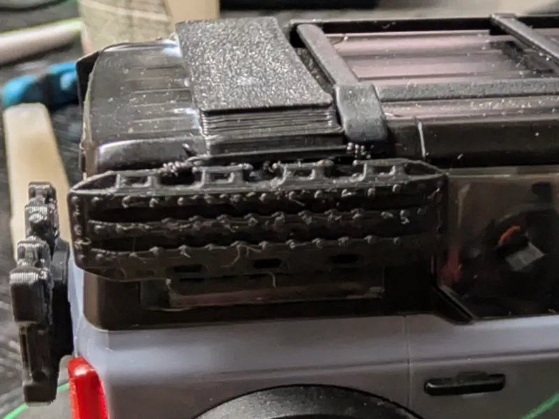 Rear Rack with trac boards
