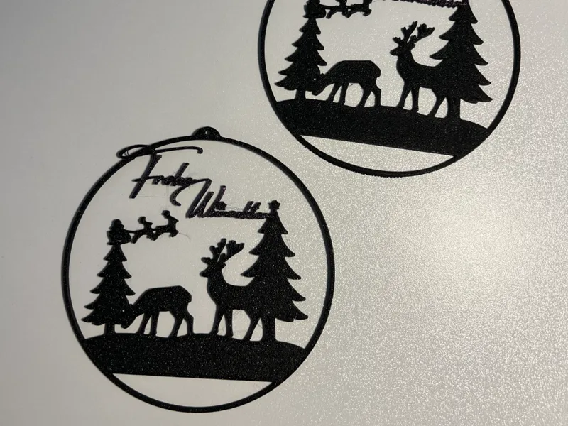 Weihnachtlicher Ring