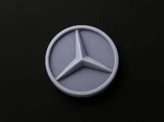 Logo frontal Mercedes Unimog 1:10