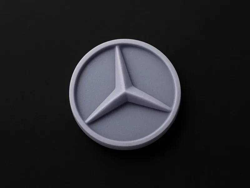 Logo frontal Mercedes Unimog 1:10