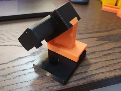 Angled adapter for A1 spool holder wall mount