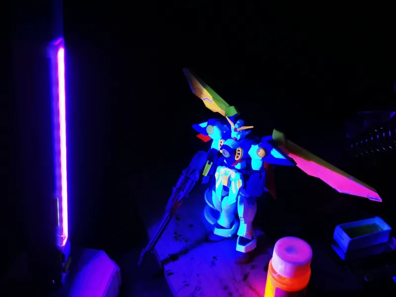模型紫光灯