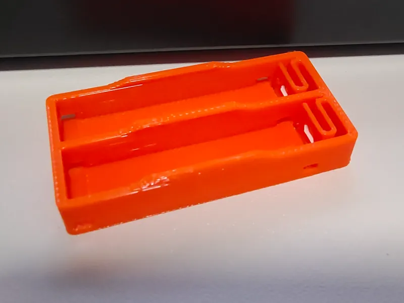 3D printed AAA battery holder