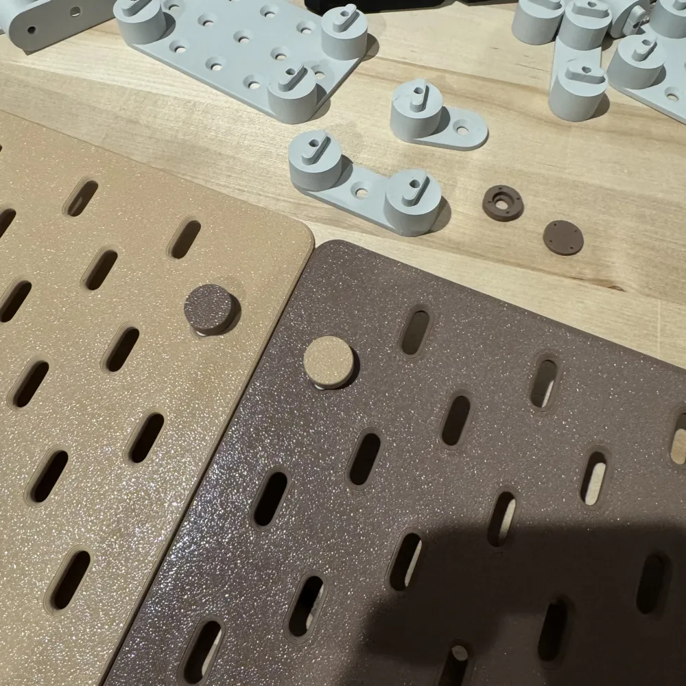IKEA Skadis Modular Wall Mount & Connector System - Free 3D Print Model ...
