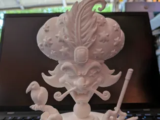 ICP Great Milenko Fan Art Bust – 6in Printable