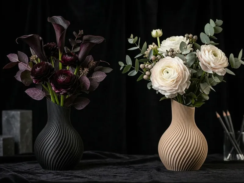 Moderne Japandi Vase