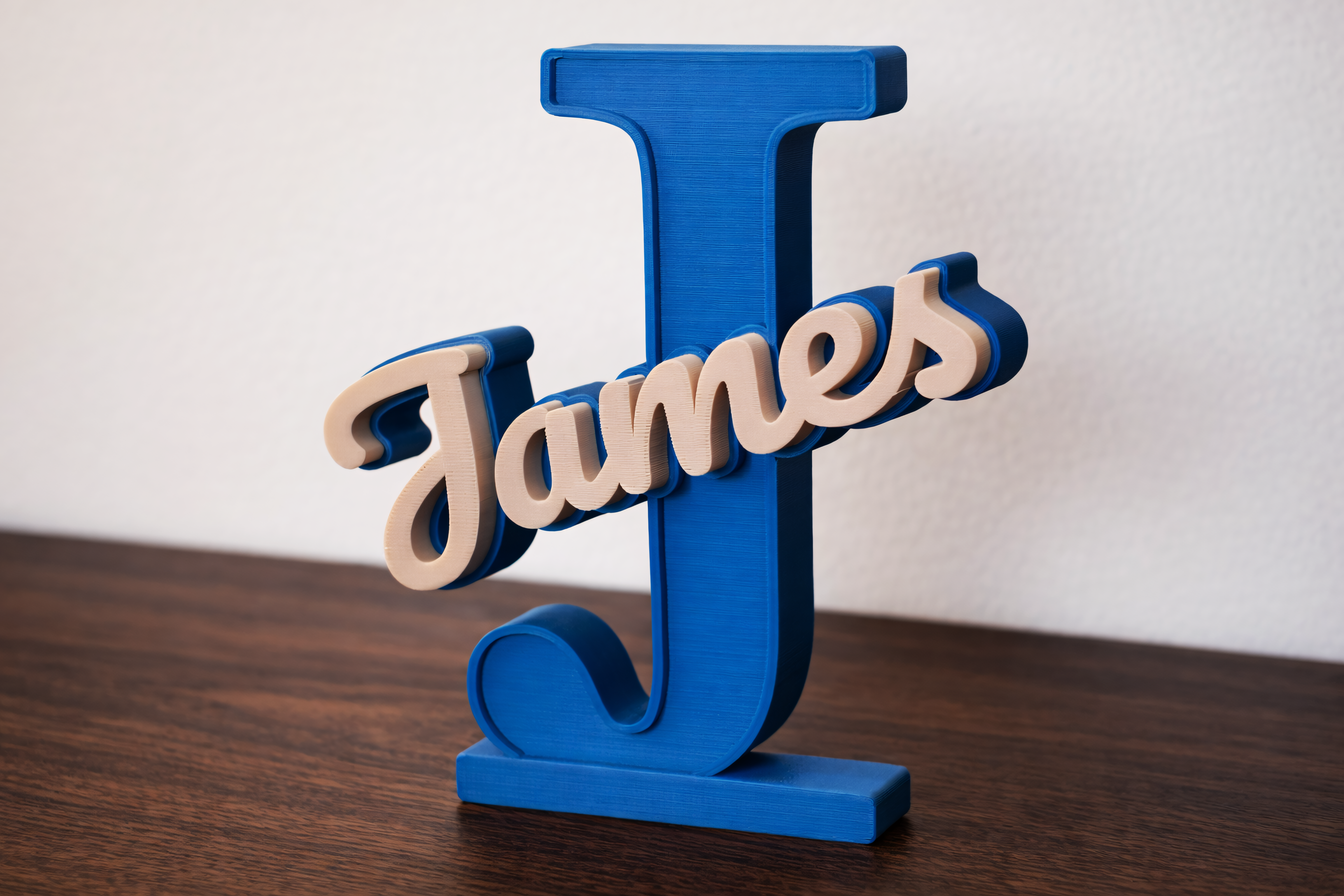 Custom 3D Initial & Name Sign Generator All linked - 1