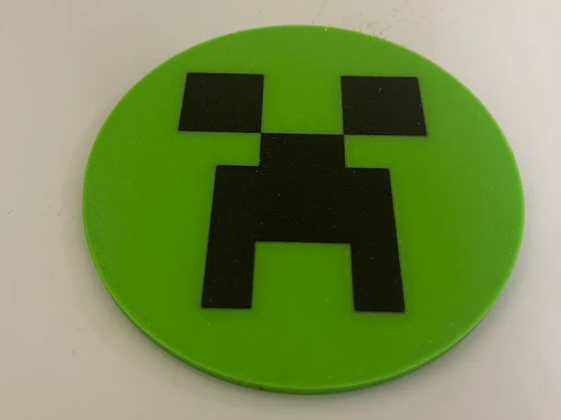 Circle Minecraft Coaster 