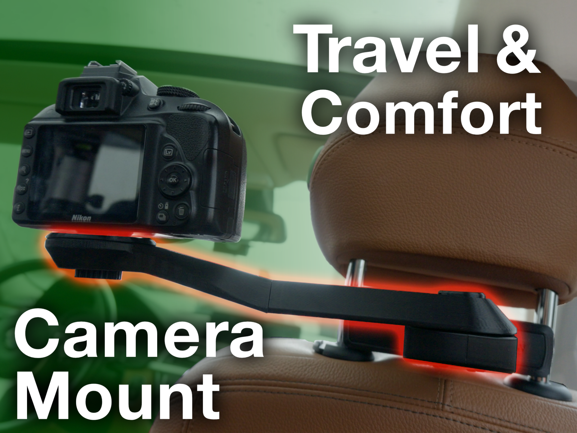 Travel and Comfort - Camera Mount