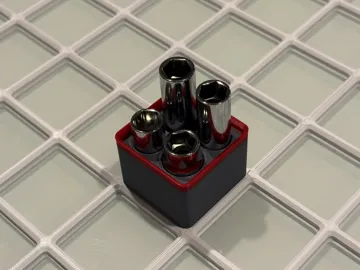 Organizador: Icon 10mm Socket Set Gridfinity Bin — vista de referencia 5