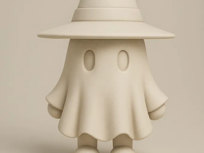 Ghosty PetPrint Keychain - PetPrint Collection