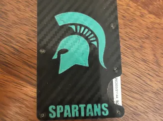Michigan State Ridge Wallet Plates