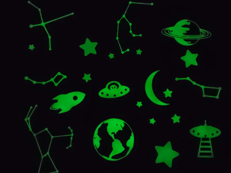 Glow in the dark collection