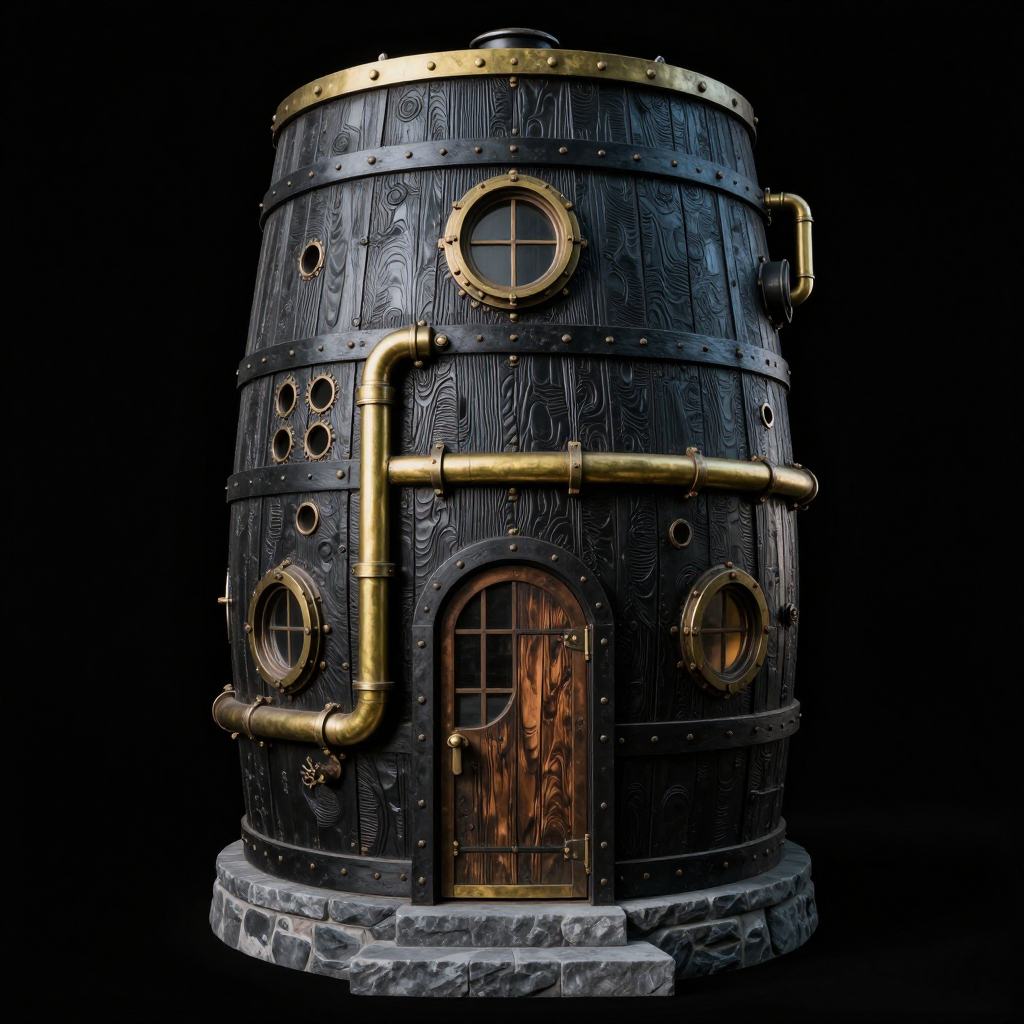 Miniatura 6 do modelo 3D Steampunk Terrain