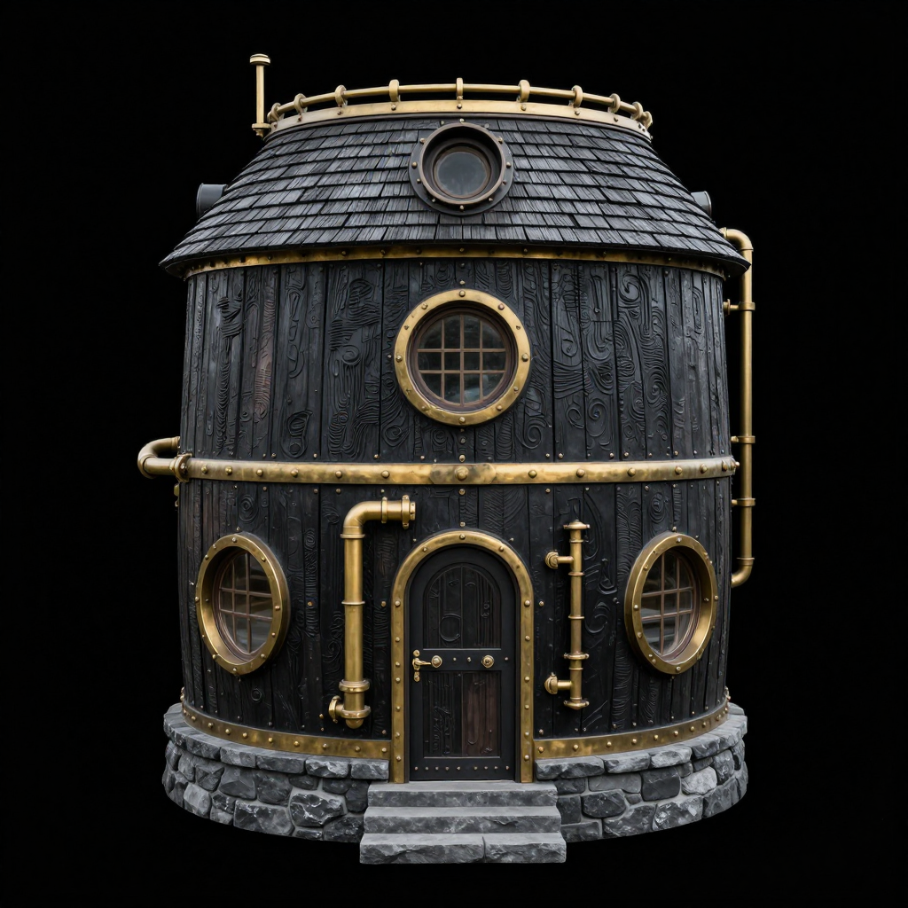 Miniatura 7 do modelo 3D Steampunk Terrain