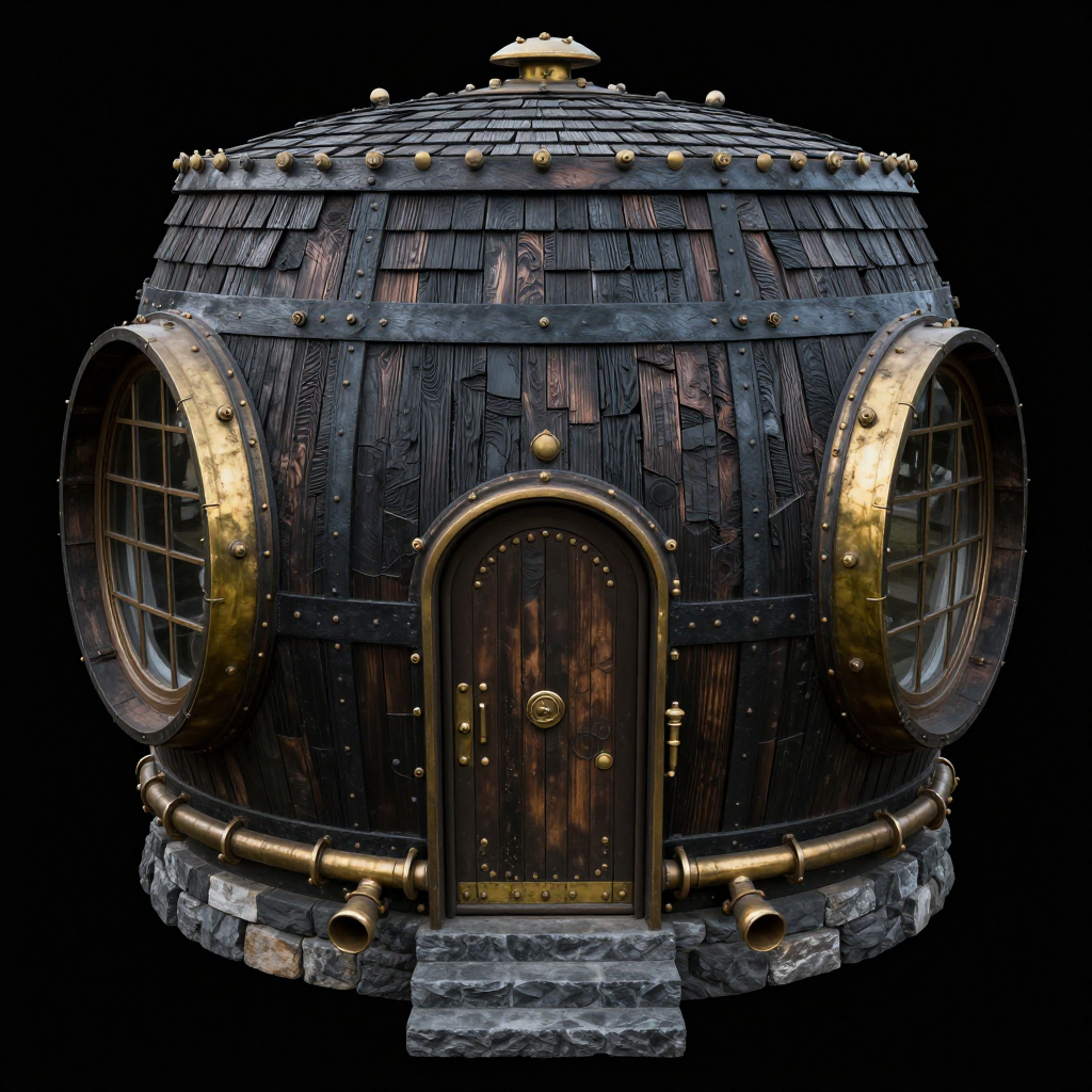 Miniatura 9 do modelo 3D Steampunk Terrain