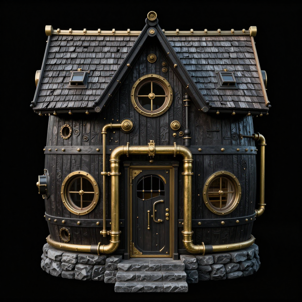 Miniatura 10 do modelo 3D Steampunk Terrain