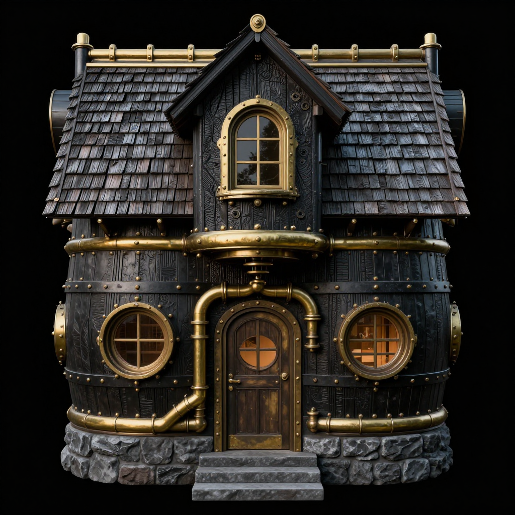 Miniatura 11 do modelo 3D Steampunk Terrain