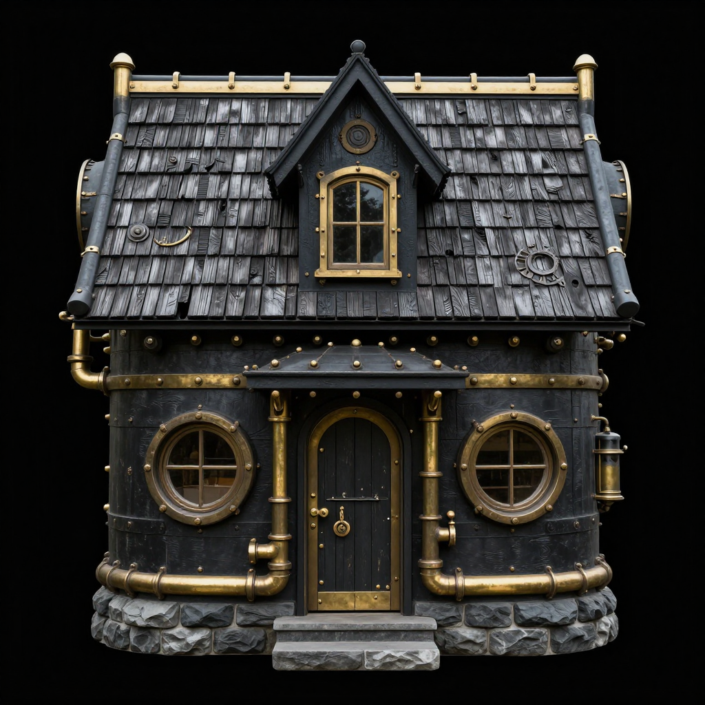 Miniatura 12 do modelo 3D Steampunk Terrain