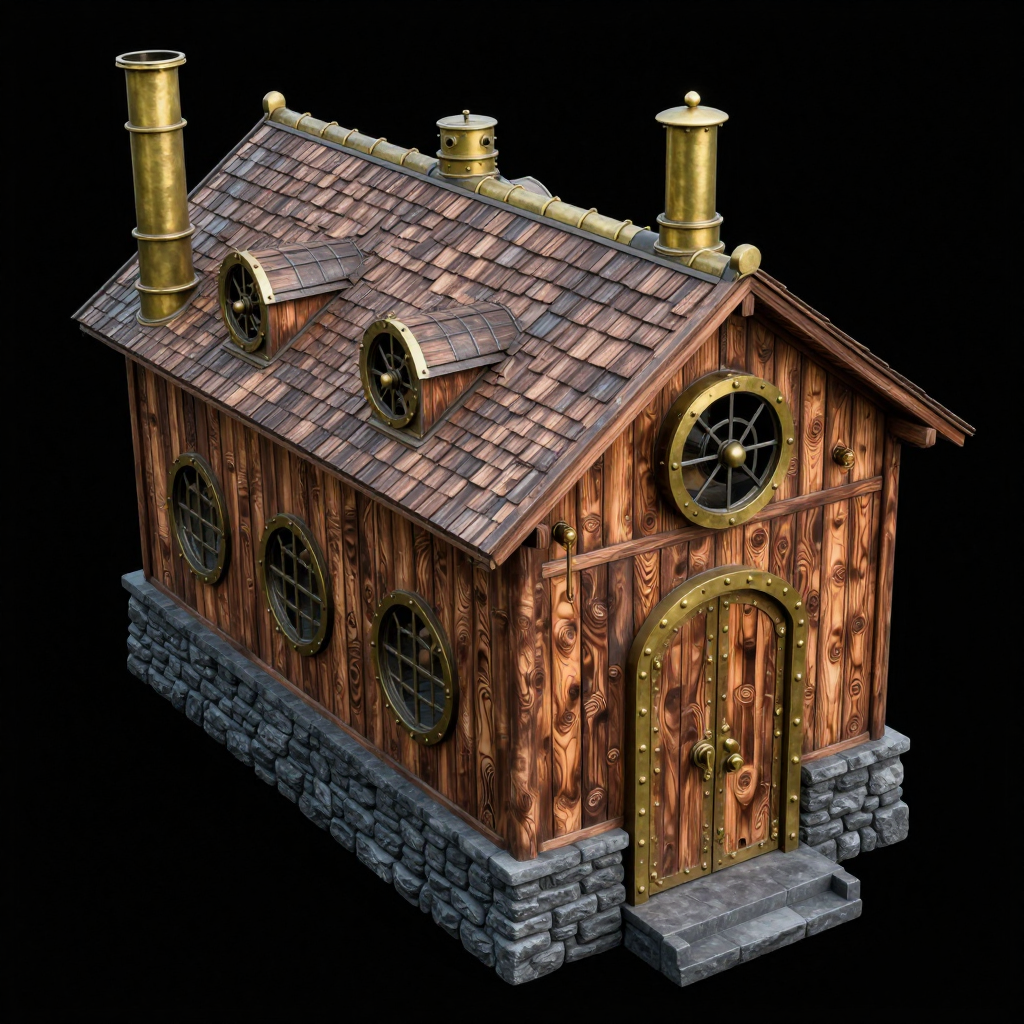 Miniatura 66 do modelo 3D Steampunk Terrain