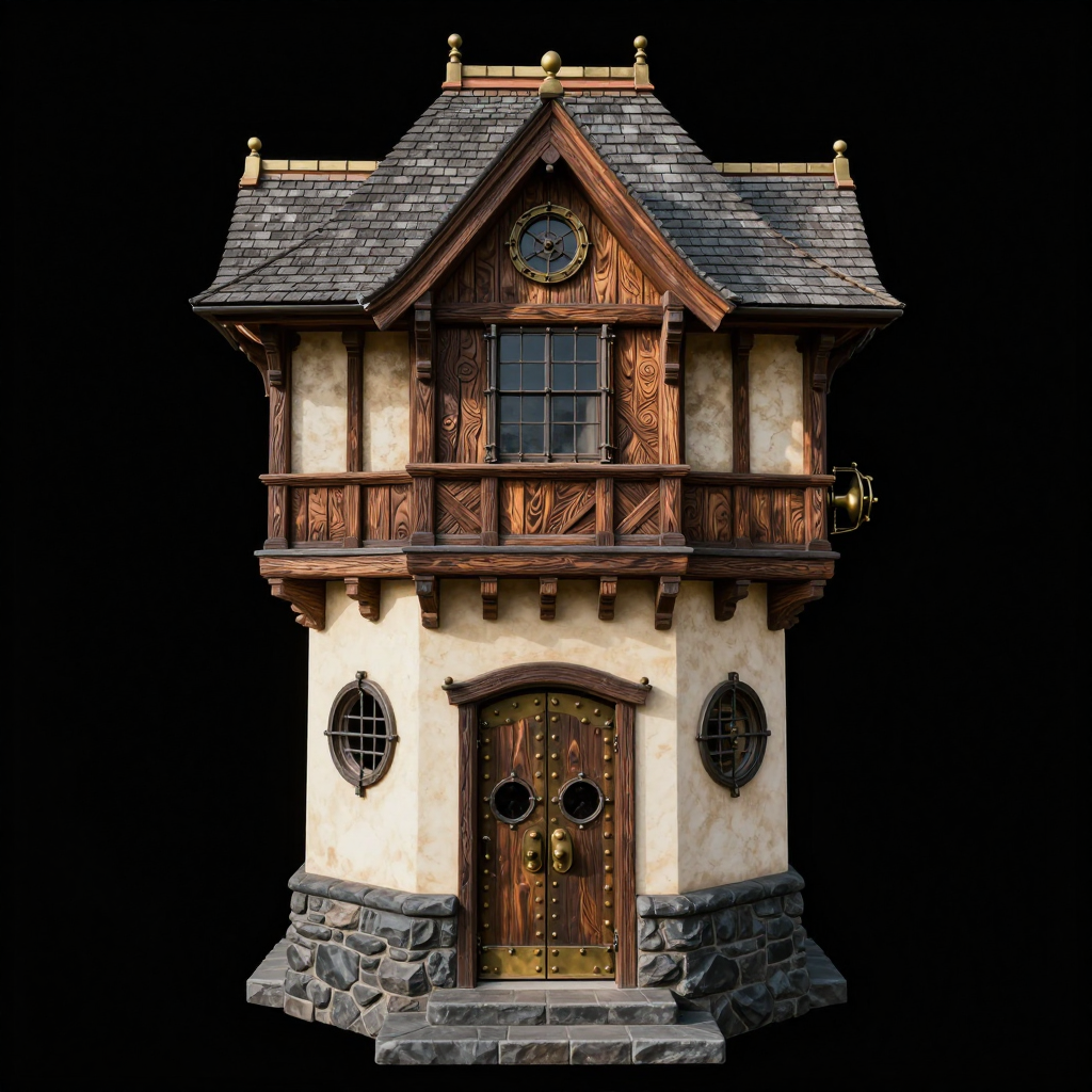 Miniatura 44 do modelo 3D Steampunk Terrain