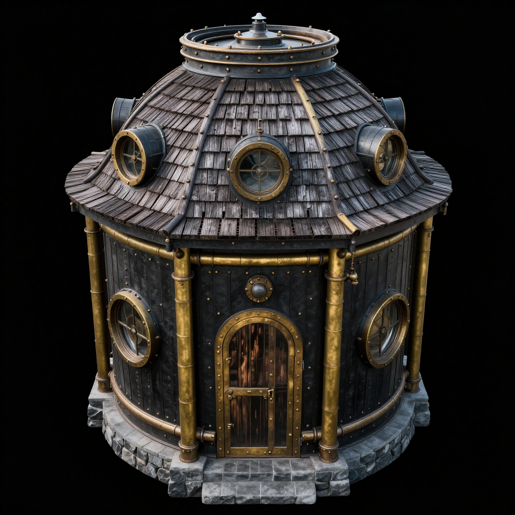 Miniatura 13 do modelo 3D Steampunk Terrain