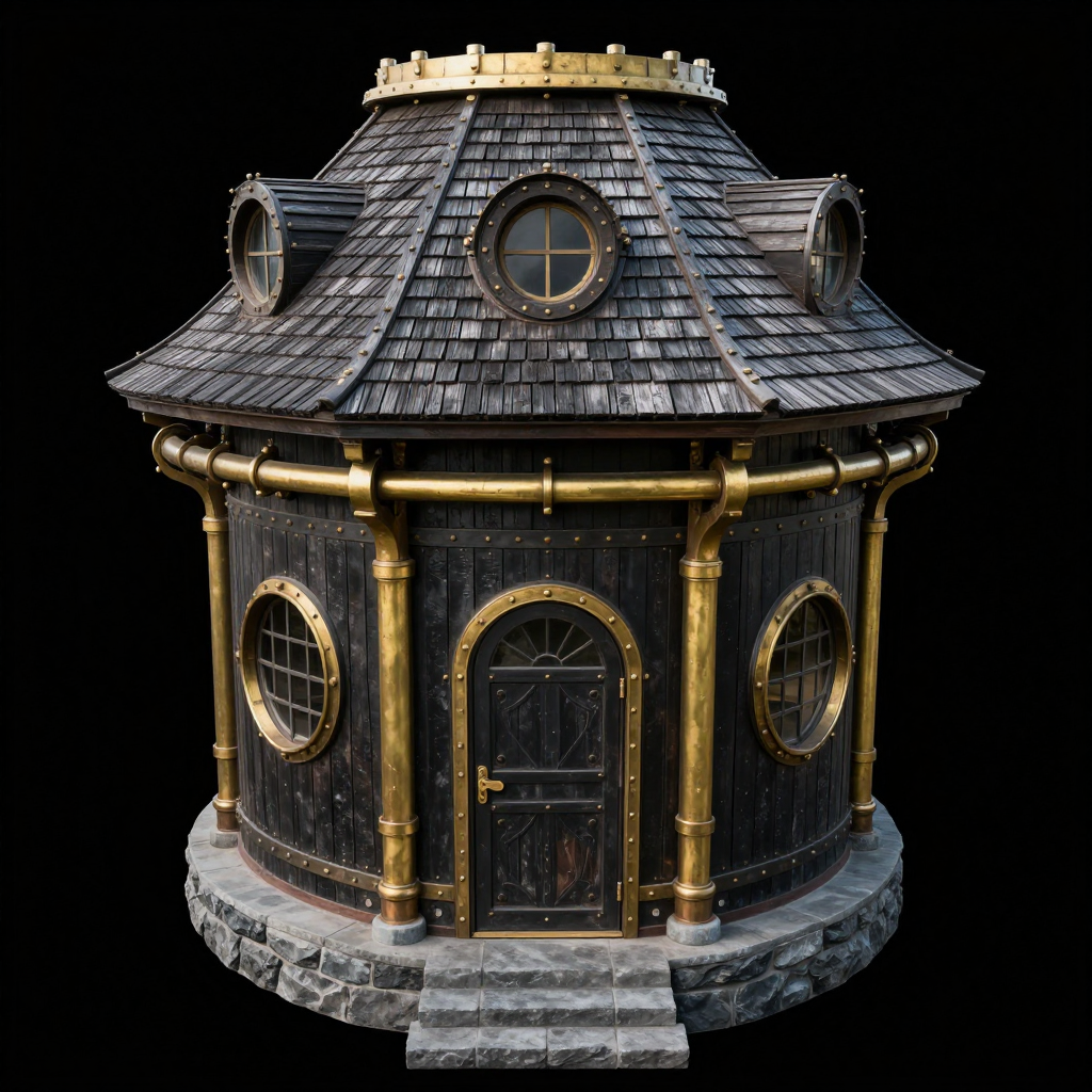 Miniatura 14 do modelo 3D Steampunk Terrain