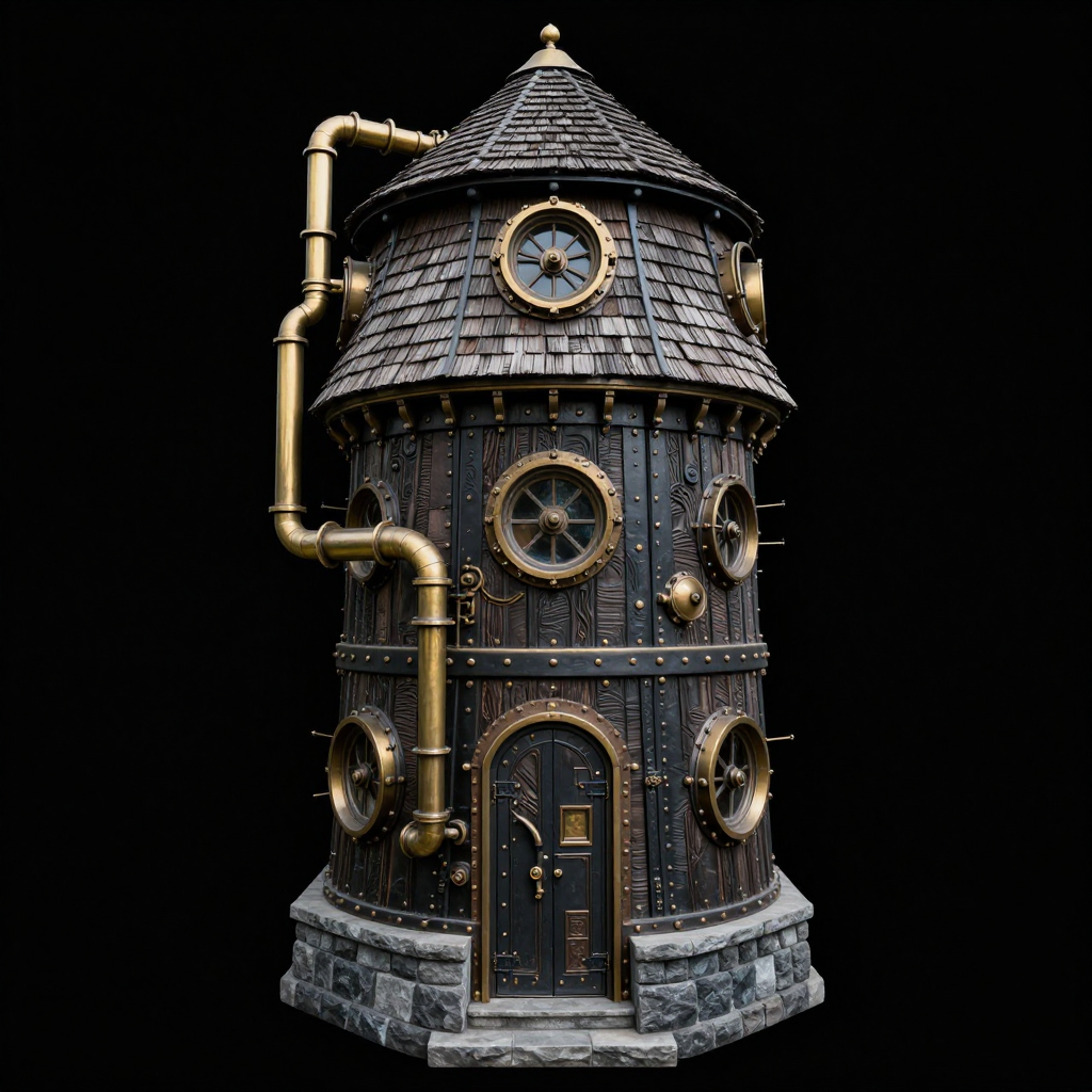Miniatura 16 do modelo 3D Steampunk Terrain
