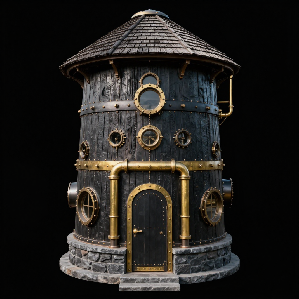 Miniatura 17 do modelo 3D Steampunk Terrain