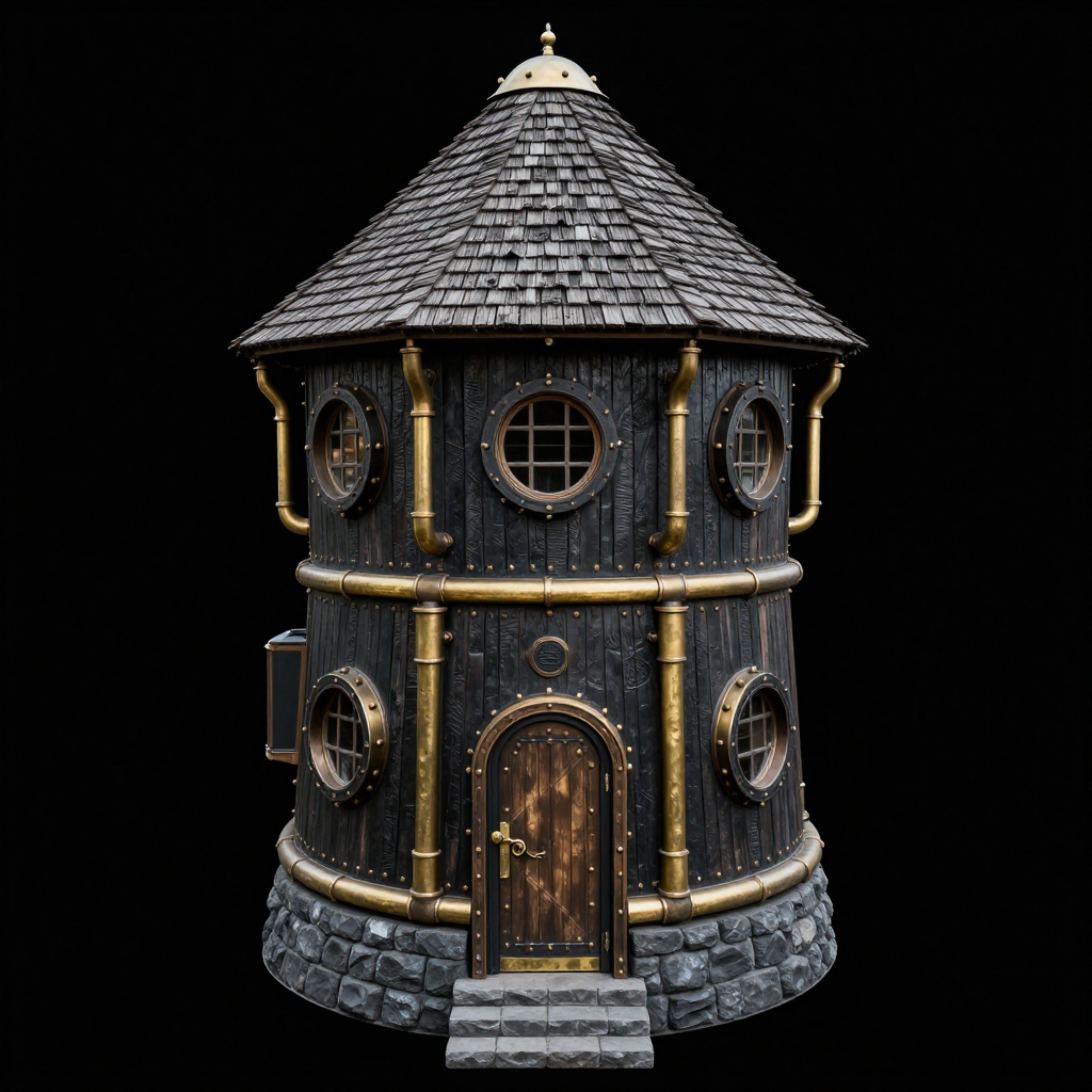 Miniatura 18 do modelo 3D Steampunk Terrain