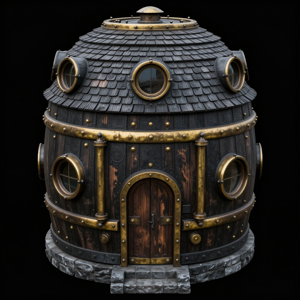Miniatura 26 do modelo 3D Steampunk Terrain