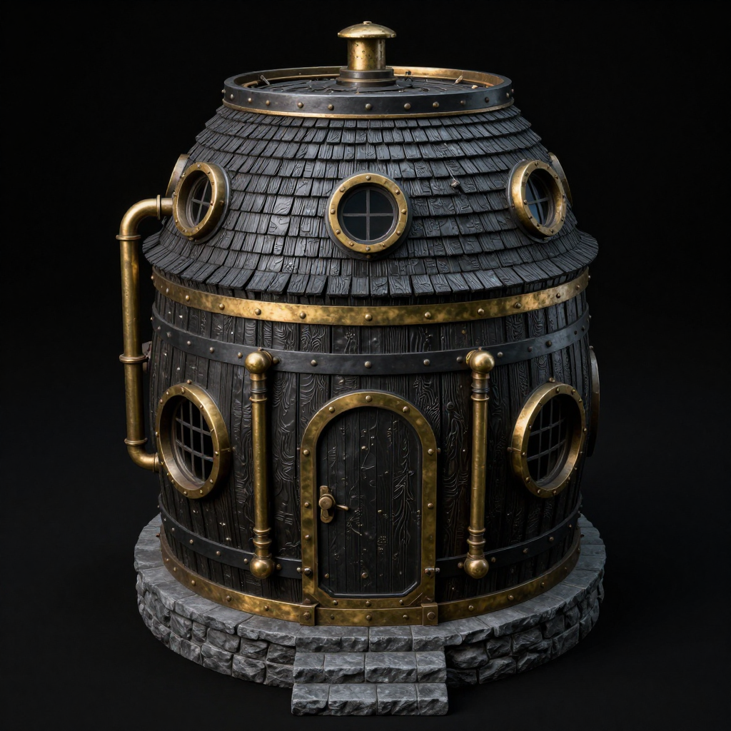 Miniatura 27 do modelo 3D Steampunk Terrain