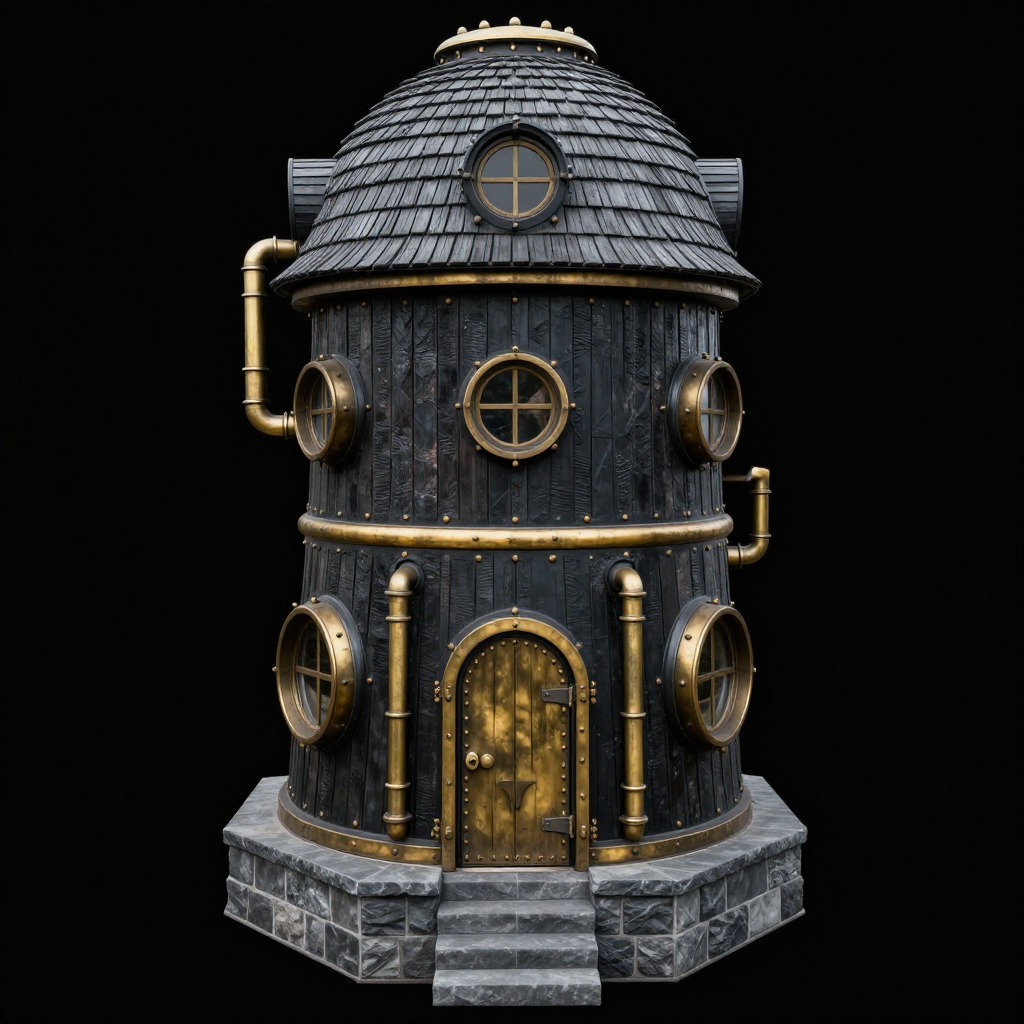 Miniatura 28 do modelo 3D Steampunk Terrain