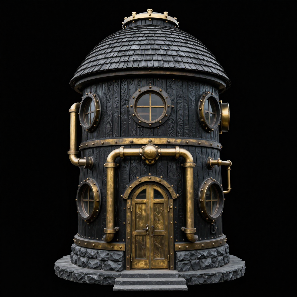 Miniatura 29 do modelo 3D Steampunk Terrain
