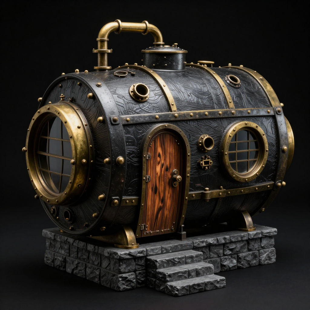 Miniatura 35 do modelo 3D Steampunk Terrain