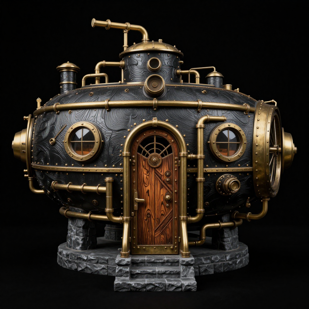 Miniatura 37 do modelo 3D Steampunk Terrain