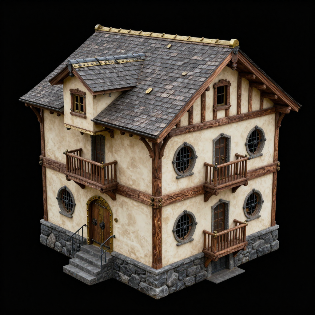 Miniatura 56 do modelo 3D Steampunk Terrain