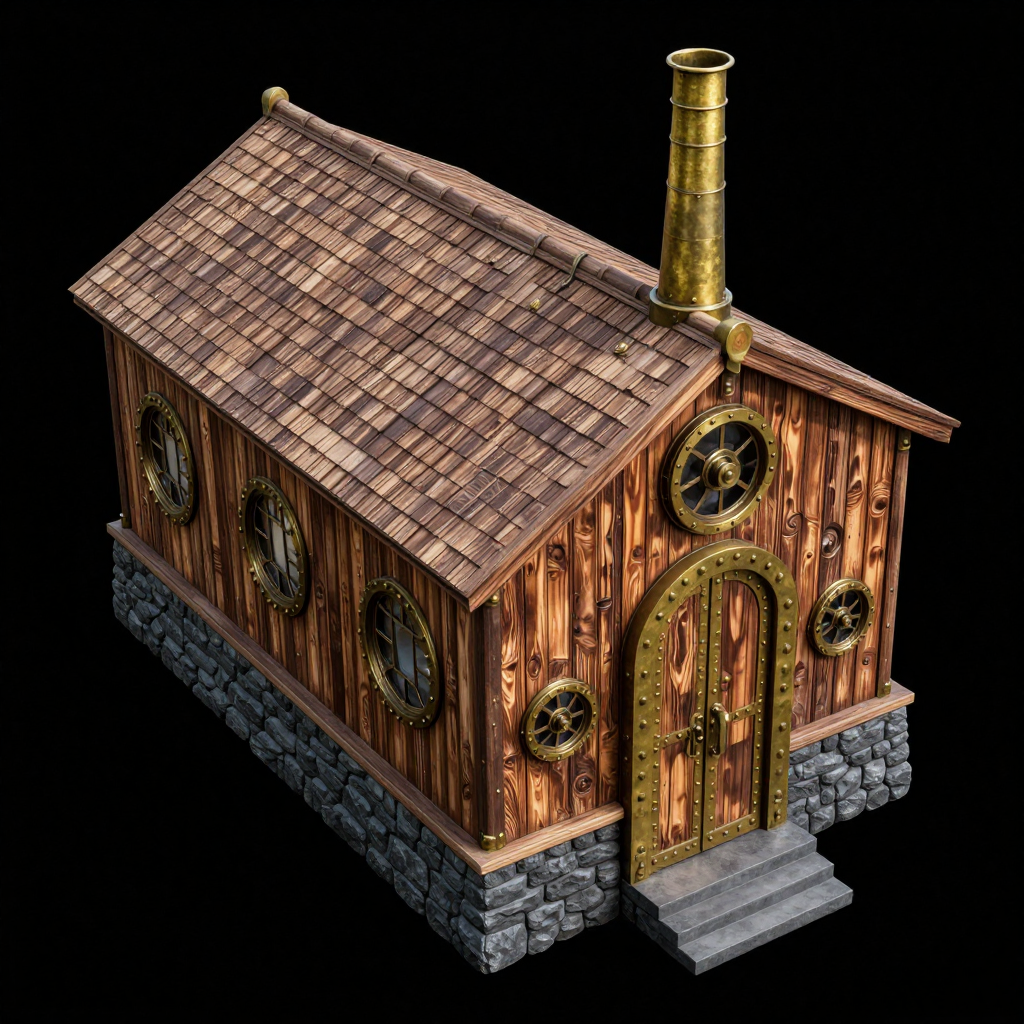 Miniatura 65 do modelo 3D Steampunk Terrain