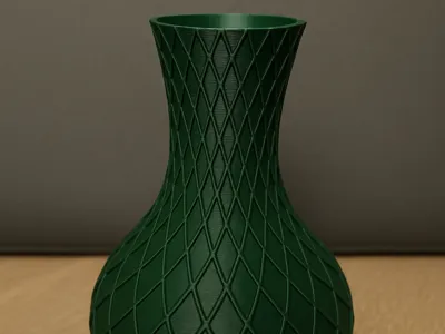 TwistWave Vase - Modern Spiral Vase