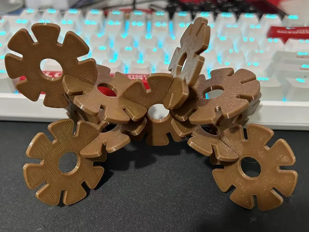 雪花片拼装积木-儿童玩具
