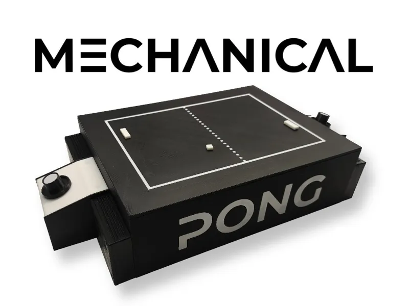Arcade Pong Mecánico. Concepto Atari