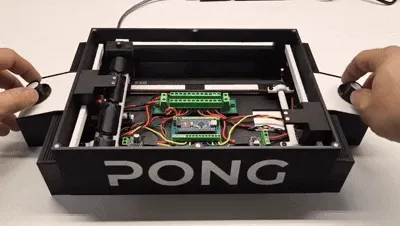 Arcade Pong Mecánico. Concepto Atari view 4