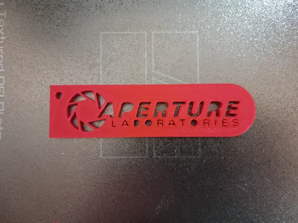 Porte-clés Aperture