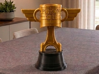 Legendary Piston Cup Display Piece